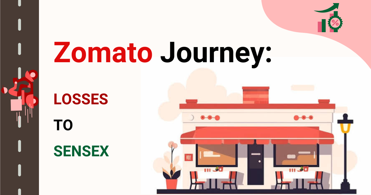 Zomato Journey: Losses to Sensex